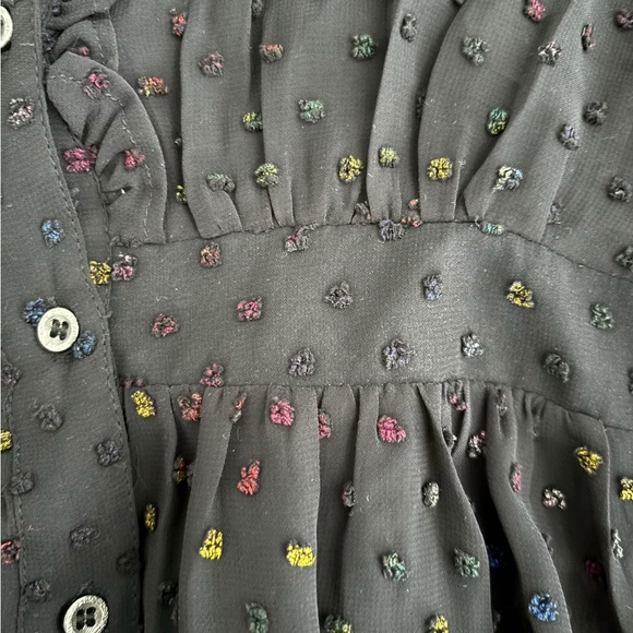 Anthropologie Audrey Clip Dot Shirtdress size: 2 - Picture 6 of 6